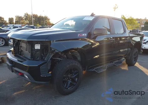 2022 Chevrolet Silverado 1500 Ltd 4Wd Short Bed Lt Trail Boss z USA, uszkodzony, nr VIN 3GCPYFED0NG167354